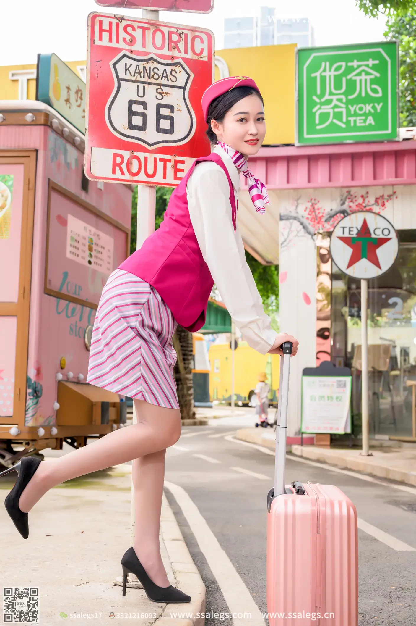 [Mzsock] NO.435 Manman, her stewardess dream (Part 1) silk club#[127P]-90