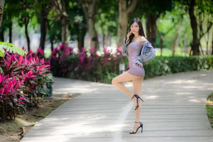 [Mzsock] NO.045 Bao Stockings and High Heels Beautiful Legs Outdoor Shot street photography#[79P]-65