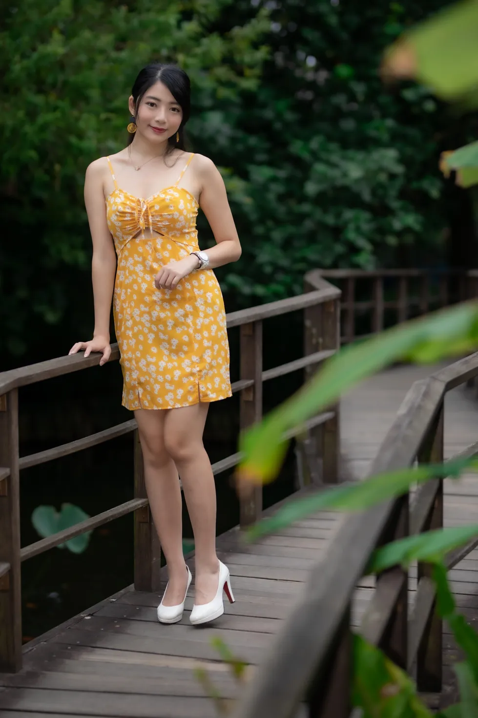 [Mzsock] NO.170 Xiangqin suspender dress with high heels and beautiful legs street photography#[48P]-2